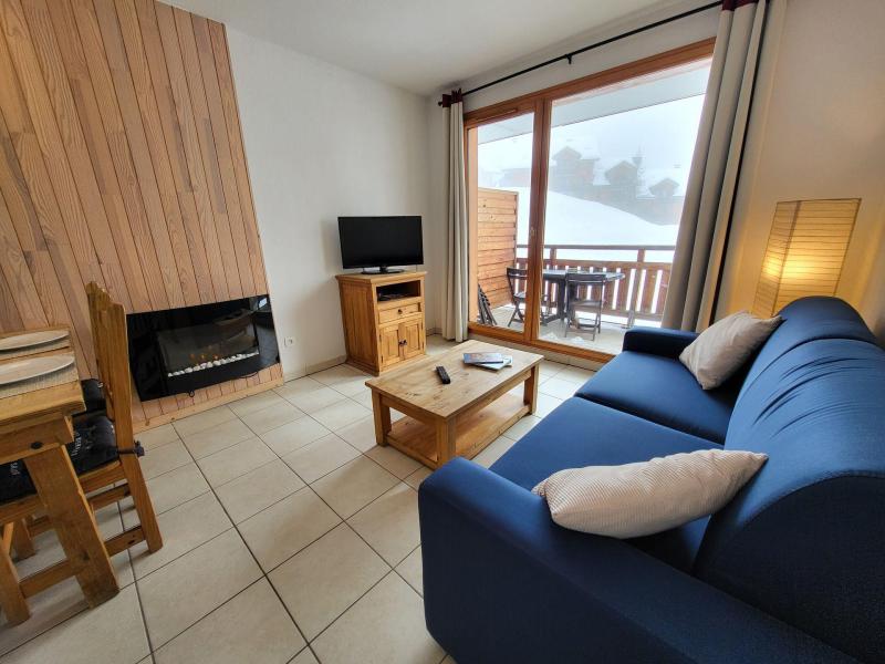 Ski verhuur Appartement 2 kamers 4 personen (207) - Le Balcon des Airelles - Les Orres - Woonkamer