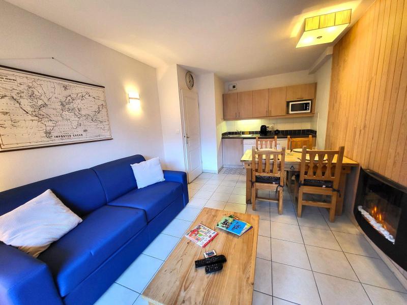 Ski verhuur Appartement 2 kamers 4 personen (207) - Le Balcon des Airelles - Les Orres - Woonkamer