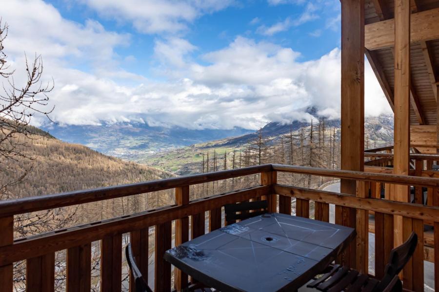 Ski verhuur Appartement 2 kamers 4 personen (401) - Le Balcon des Airelles - Les Orres - Balkon