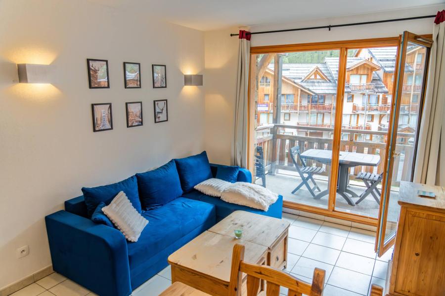 Ski verhuur Appartement 2 kamers 4 personen (514) - Le Balcon des Airelles - Les Orres - Woonkamer