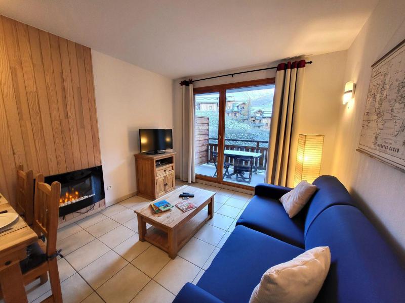 Location au ski Appartement 2 pièces 4 personnes (207) - Le Balcon des Airelles - Les Orres - Séjour