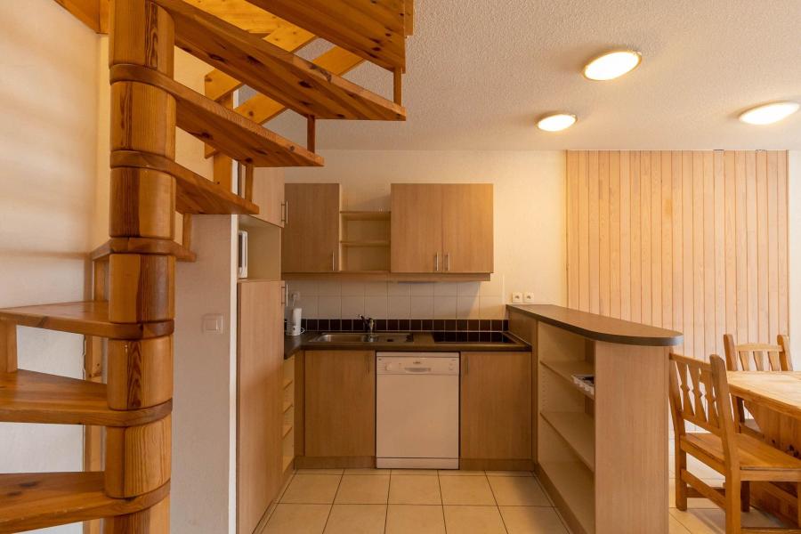 Ski verhuur Appartement duplex 3 kamers 7 personen (310) - Le Balcon des Airelles - Les Orres - Keuken
