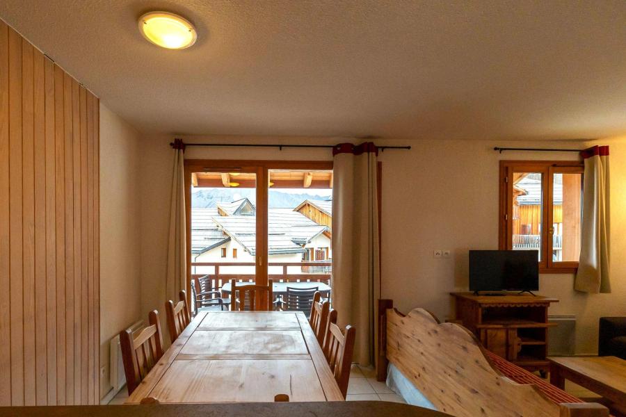 Location au ski Appartement duplex 3 pièces 7 personnes (310) - Le Balcon des Airelles - Les Orres - Séjour