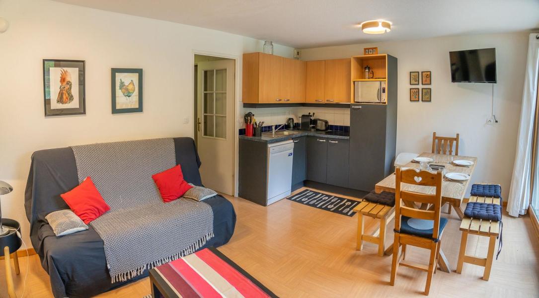 Rent in ski resort 3 room duplex apartment 10 people (314) - Le Parc des Airelles - Les Orres - Living room