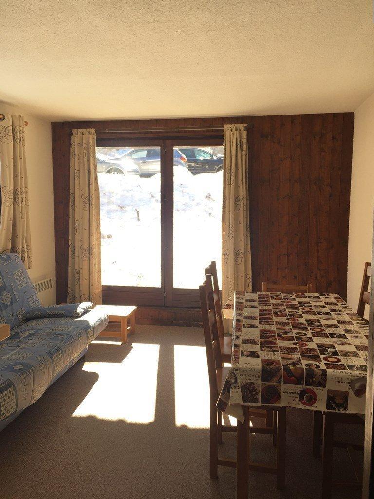 Ski verhuur Appartement 2 kamers 6 personen (14) - LE PIC VERT - Les Orres - Woonkamer