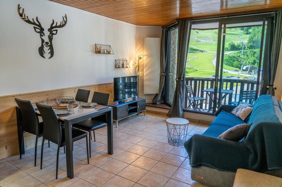 Ski verhuur Studio bergnis 4 personen (306) - Les Cembros - Les Orres - Woonkamer