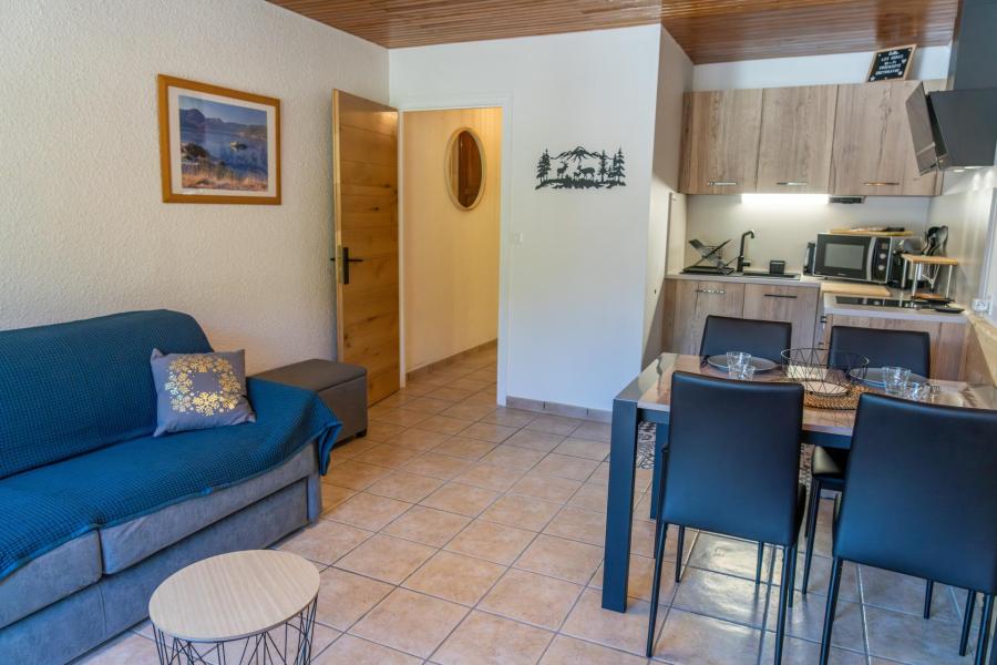 Rent in ski resort Studio sleeping corner 4 people (306) - Les Cembros - Les Orres - Living room