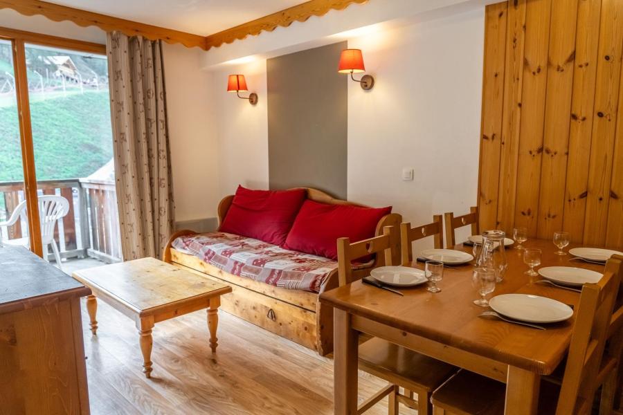 Rent in ski resort 2 room apartment cabin 6 people (MBB206) - Les Hauts de Preclaux - Les Orres - Living room