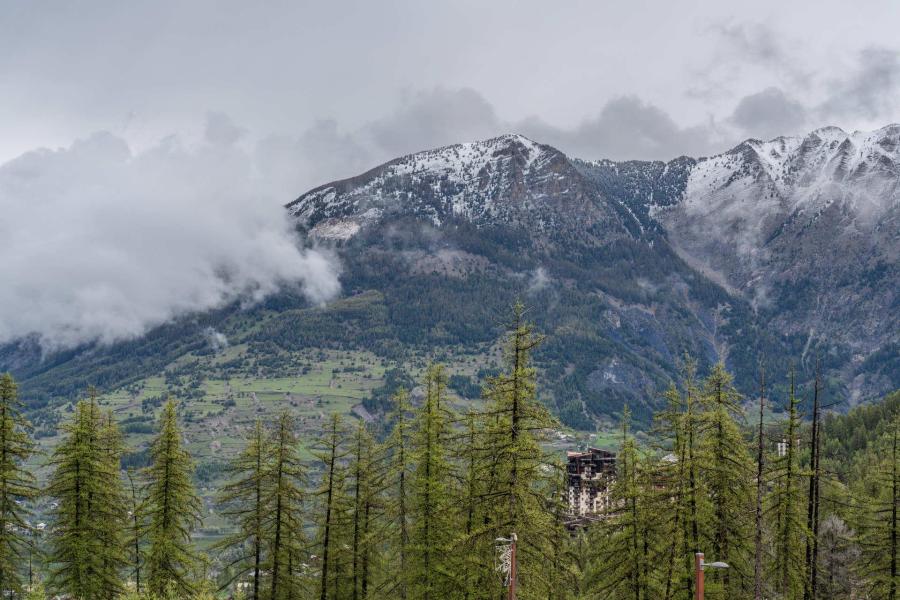 Skiverleih 2-Zimmer-Holzhütte für 6 Personen (MZ2211) - Les Hauts de Preclaux - Les Orres - Draußen im Winter