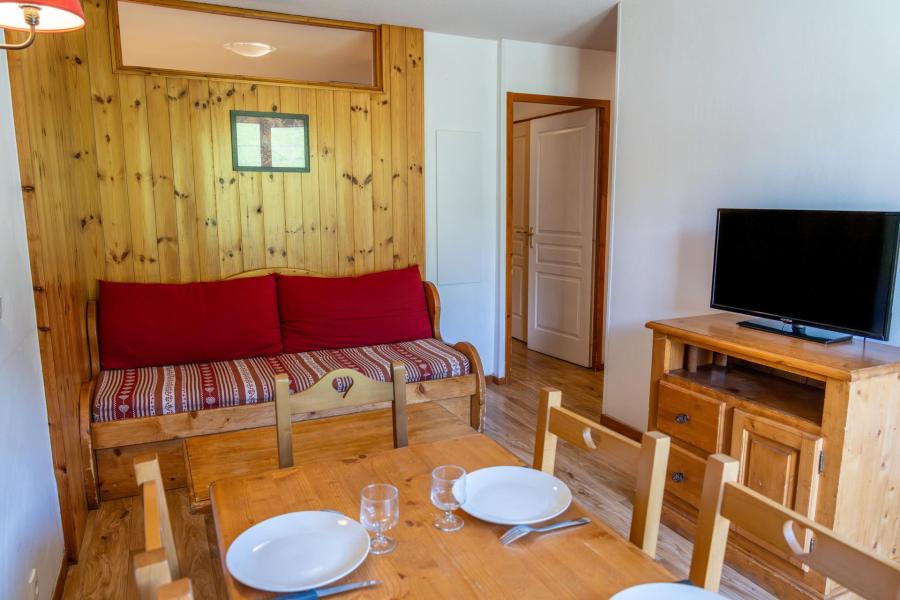 Ski verhuur Appartement 2 kabine kamers 6 personen (309) - Les Hauts de Preclaux - Les Orres - Woonkamer