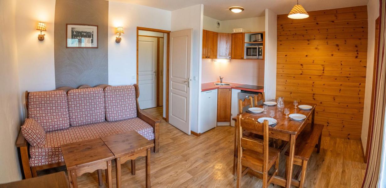 Ski verhuur Appartement 2 kabine kamers 6 personen (MZ1221) - Les Hauts de Preclaux - Les Orres - Woonkamer