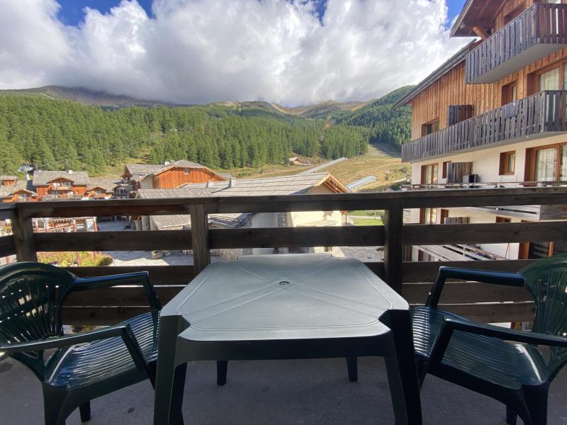 Location au ski Appartement 2 pièces cabine 6 personnes (MZ2216) - Les Hauts de Preclaux - Les Orres - Balcon