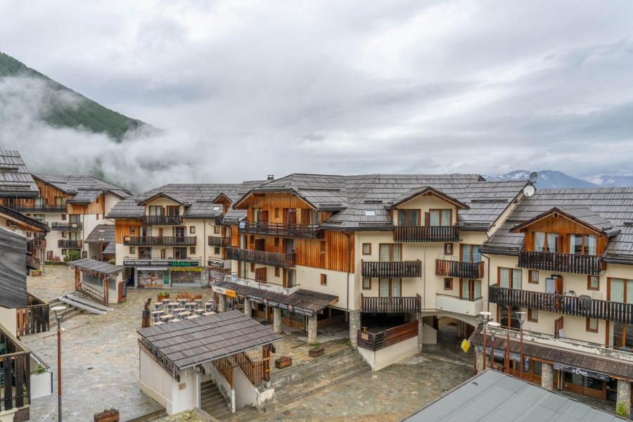 Alquiler al esquí Estudio -espacio montaña- para 4 personas (406) - Les Hauts de Preclaux - Les Orres - Balcón