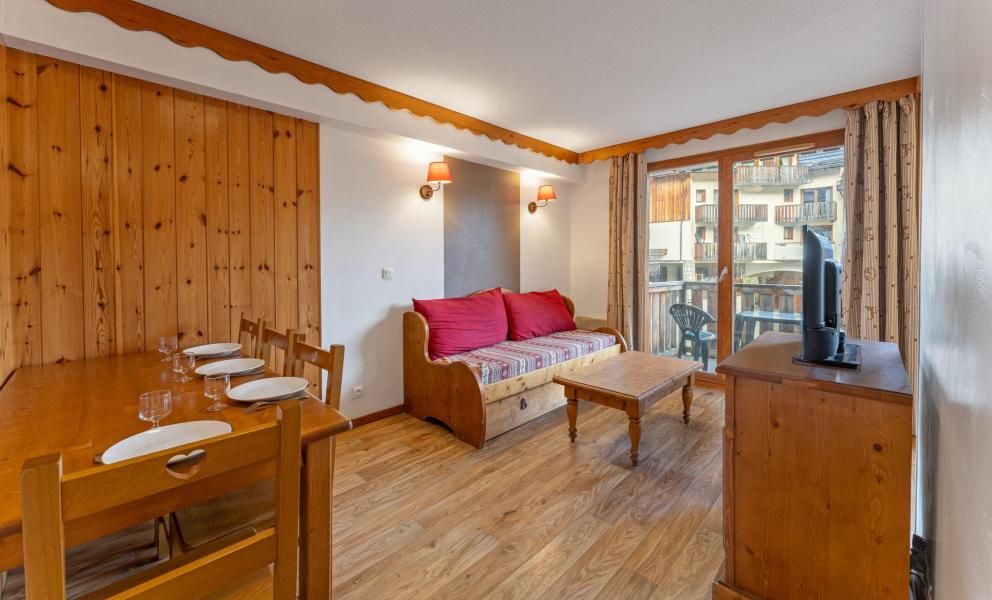 Rent in ski resort 2 room apartment cabin 6 people (MBB113) - Les Hauts de Preclaux I - Les Orres - Living room