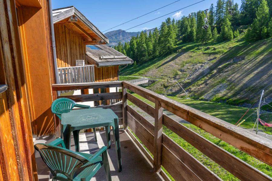 Rent in ski resort 2 room apartment cabin 6 people (MBC402) - Les Hauts de Preclaux I - Les Orres - Terrace