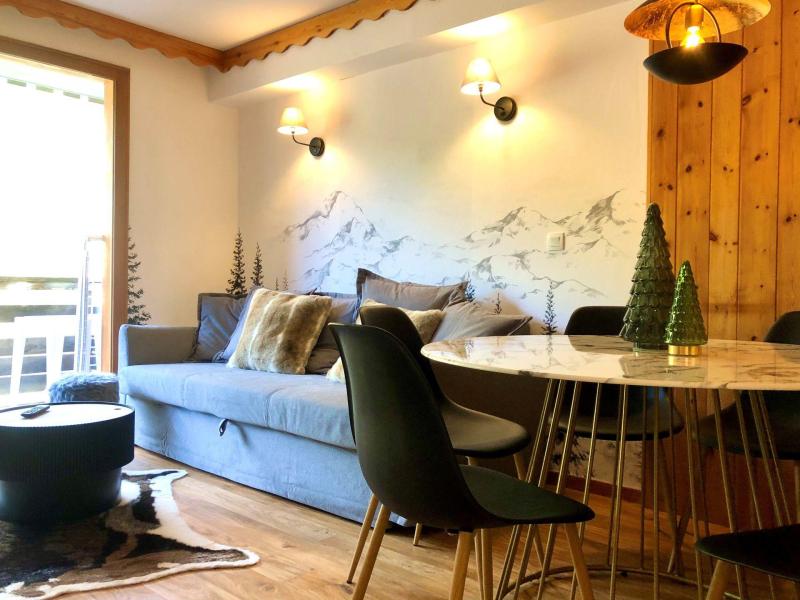 Rent in ski resort 2 room apartment cabin 6 people (MBC706) - Les Hauts de Preclaux I - Les Orres - Living room