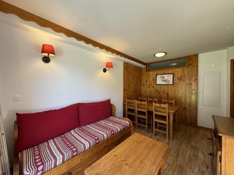 Skiverleih 2-Zimmer-Holzhütte für 6 Personen (MBB002) - Les Hauts de Preclaux I - Les Orres - Wohnzimmer