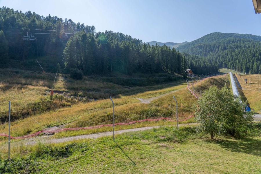 Skiverleih 2-Zimmer-Holzhütte für 6 Personen (MBC610) - Les Hauts de Preclaux I - Les Orres - Balkon