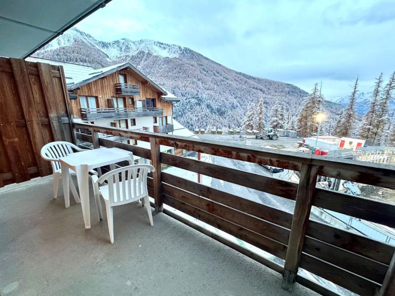 Location au ski Logement 2 pièces 6 personnes (MZ2212) - Les Hauts de Preclaux I - Les Orres - Extérieur hiver