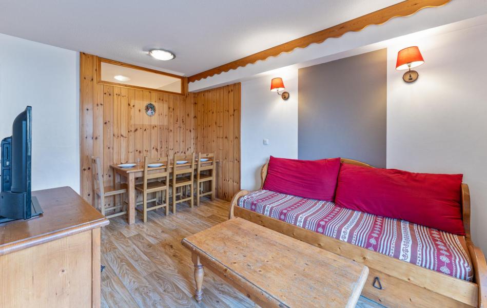 Ski verhuur Appartement 2 kabine kamers 6 personen (MBB113) - Les Hauts de Preclaux I - Les Orres - Woonkamer