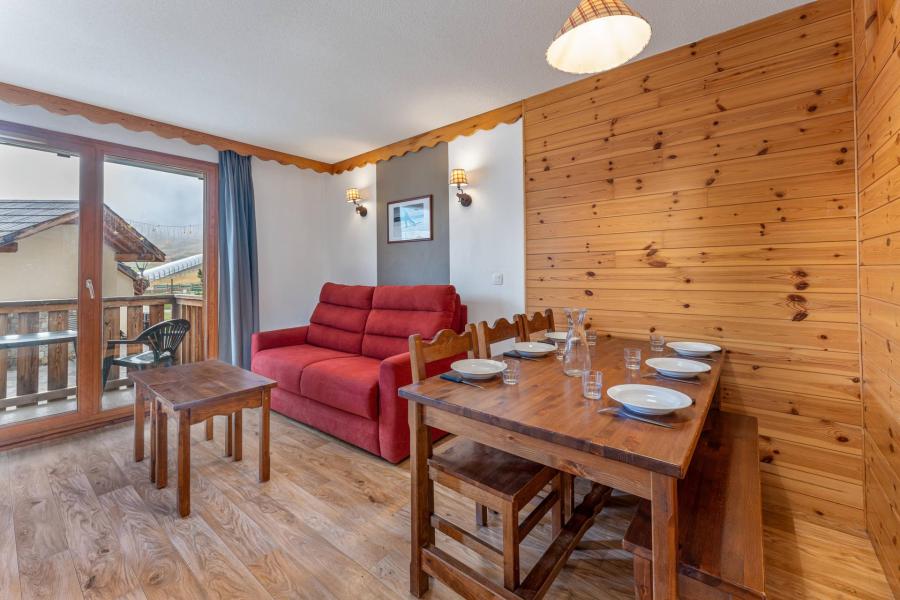 Location au ski Appartement 2 pièces cabine 6 personnes (MZ2116) - Les Hauts de Preclaux I - Les Orres - Séjour