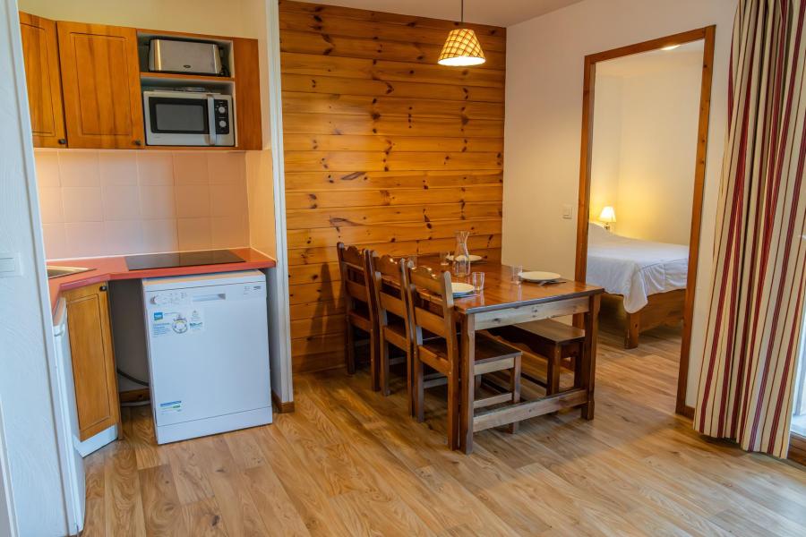 Ski verhuur Appartement 3 kamers 6 personen (MZ1121) - Les Hauts de Preclaux I - Les Orres - Woonkamer