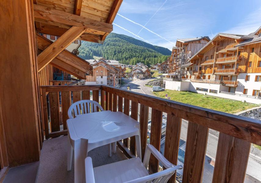 Rent in ski resort Studio cabin 4 people (MZ2314) - Les Hauts de Preclaux I - Les Orres - Balcony