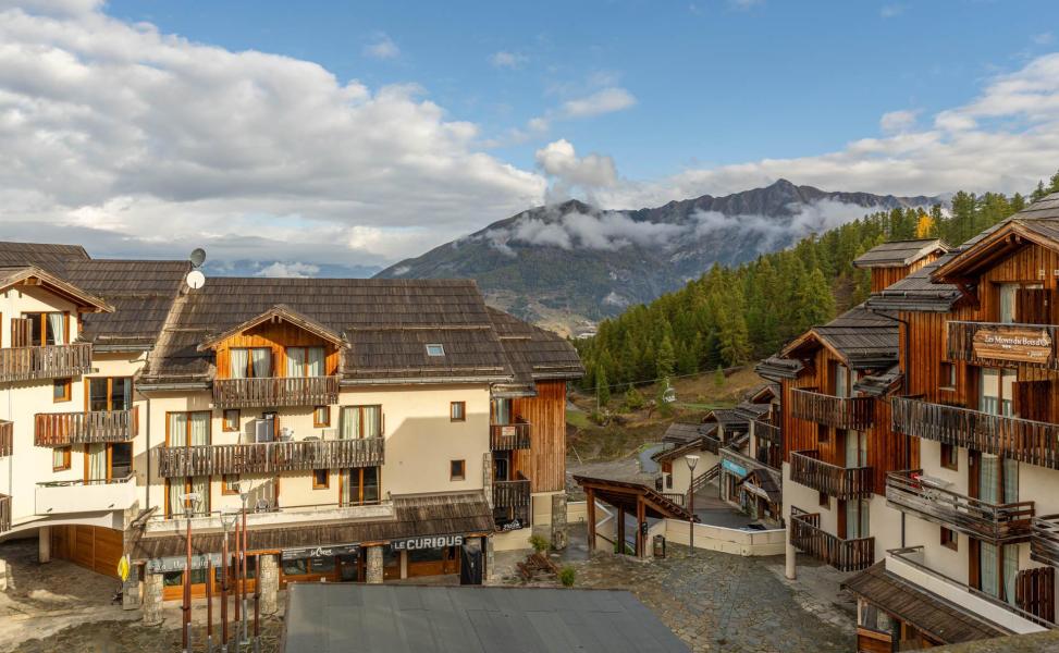 Skiverleih Studio Kabine für 4 Personen (MBB405) - Les Hauts de Preclaux I - Les Orres - Balkon