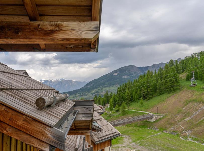 Skiverleih Studio Kabine für 4 Personen (MBC605) - Les Hauts de Preclaux I - Les Orres - Balkon