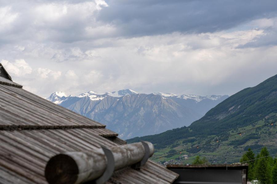 Location au ski Studio 4 personnes (605) - Les Hauts de Preclaux - Les Orres - Balcon