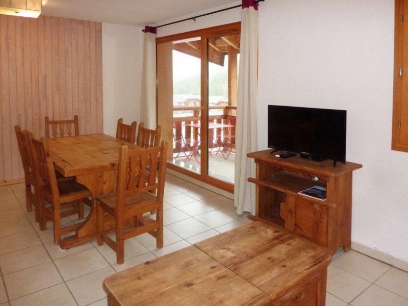 Rent in ski resort 3 room duplex apartment 8 people (494) - Résidence Balcon des Airelles - Les Orres - Living room