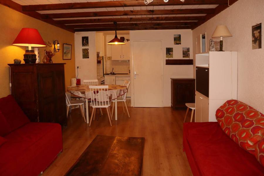Rent in ski resort 2 room apartment sleeping corner 6 people (344) - Résidence l'Epervière - Les Orres - Living room