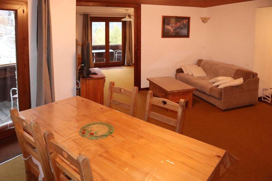 Ski verhuur Appartement 3 kamers 8 personen (295) - Résidence l'Horizon - Les Orres - Woonkamer