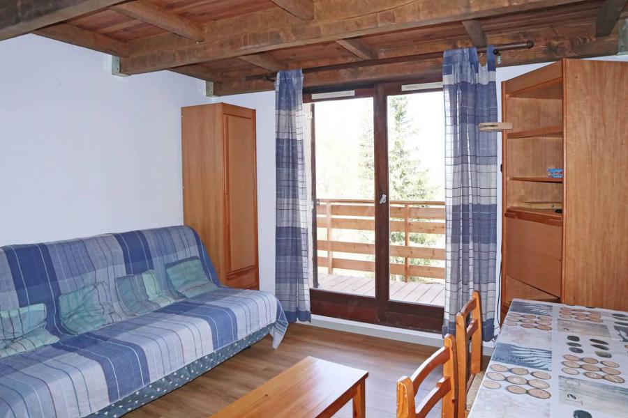 Skiverleih Studio Schlafnische 4 Personen (252) - Résidence l'Oustal - Les Orres - Wohnzimmer