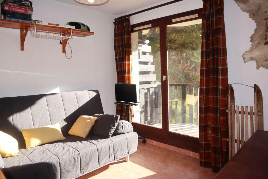 Skiverleih Studio Schlafnische 4 Personen (257) - Résidence l'Oustal - Les Orres - Wohnzimmer