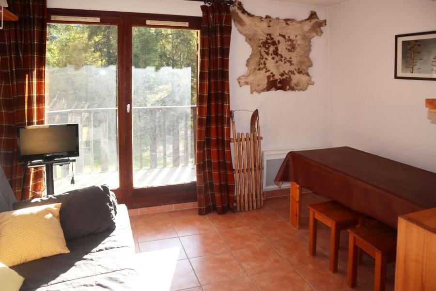 Skiverleih Studio Schlafnische 4 Personen (257) - Résidence l'Oustal - Les Orres - Wohnzimmer