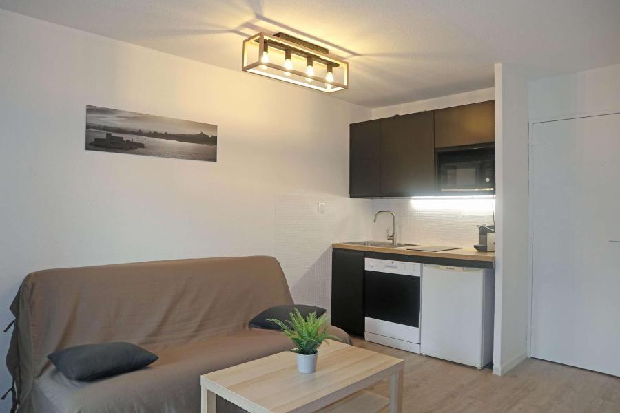 Skiverleih Studio Schlafnische 6 Personen (256) - Résidence l'Oustal - Les Orres - Wohnzimmer