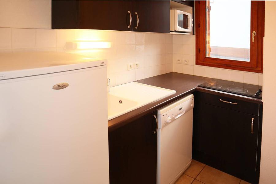 Skiverleih 3 Zimmer Maisonettewohnung für 6 Personen (1039) - Résidence la Combe d'Or - Les Orres - Küche