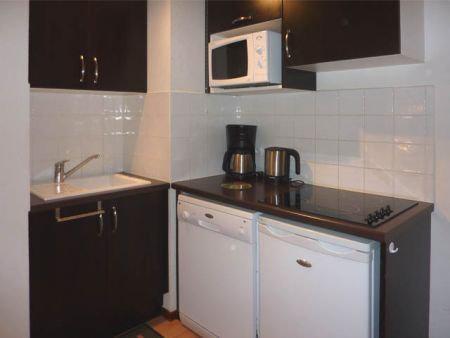 Wynajem na narty Apartament 2 pokojowy 4 osób (1024) - Résidence la Combe d'Or - Les Orres - Aneks kuchenny