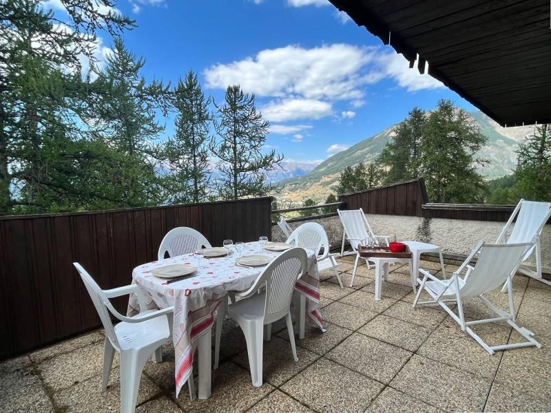 Ski verhuur Appartement 2 kamers bergnis 8 personen (379) - Résidence la Mazelière - Les Orres - Terras