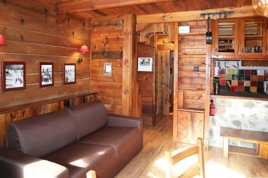 Rent in ski resort Studio sleeping corner 4 people (424) - Résidence la Seille - Les Orres - Apartment