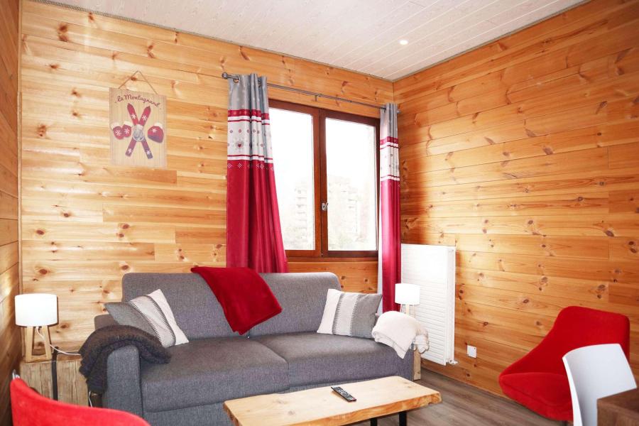 Ski verhuur Appartement 4 kamers 10 personen (302) - RESIDENCE LE 1650 - Les Orres - Woonkamer