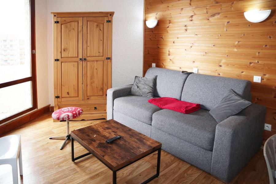 Rent in ski resort Studio 8 people (401) - RESIDENCE LE 1650 - Les Orres - Living room