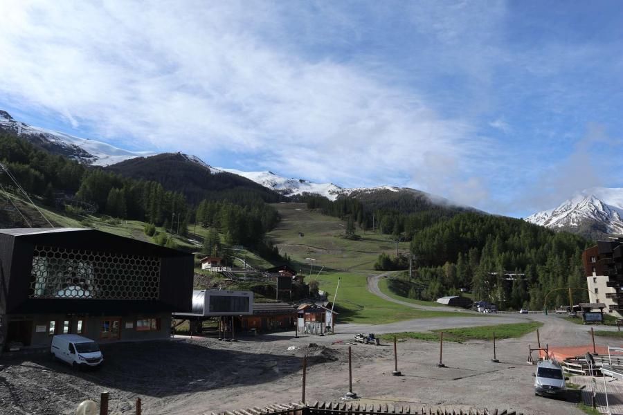 Location au ski Studio coin montagne 4 personnes (407) - RESIDENCE LE 1650 - Les Orres - Balcon