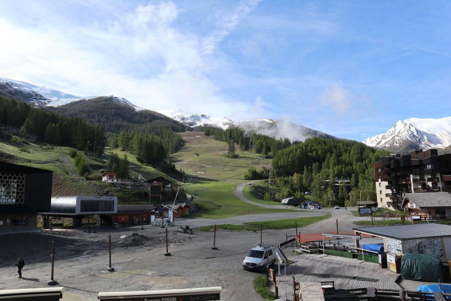 Location au ski Studio coin montagne 4 personnes (410) - RESIDENCE LE 1650 - Les Orres - Balcon