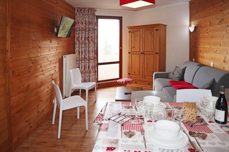 Skiverleih Studio für 8 Personen (401) - RESIDENCE LE 1650 - Les Orres - Wohnzimmer