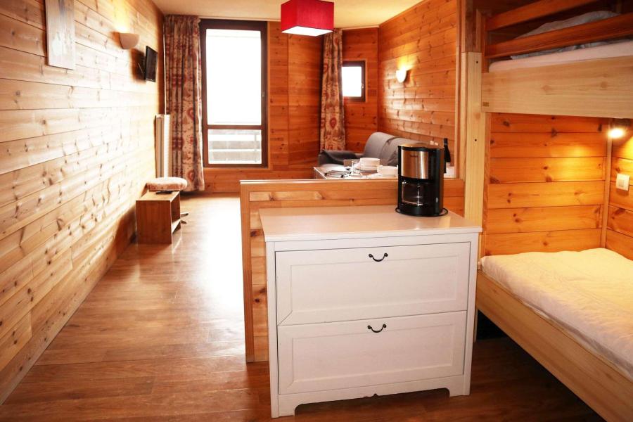 Skiverleih Studio Schlafnische 4 Personen (410) - RESIDENCE LE 1650 - Les Orres - Offener Schlafbereich