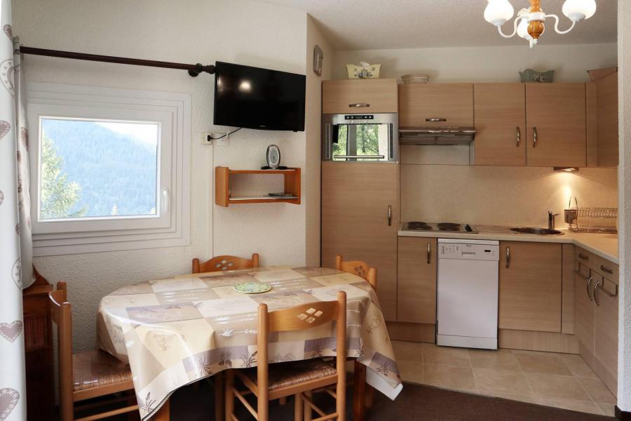 Alquiler al esquí Estudio para 4 personas (235) - Résidence le Balcon des Orres - Les Orres - Kitchenette