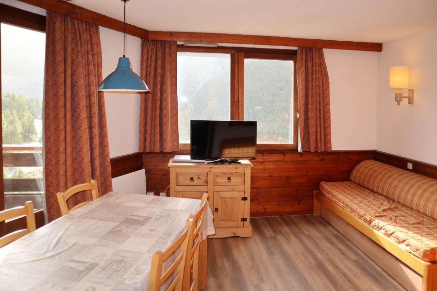 Ski verhuur Appartement 2 kamers 5 personen (285) - Résidence le Belvédère - Les Orres - Woonkamer