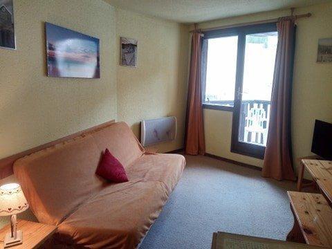 Skiverleih 1-Zimmer-Appartment für 4 Personen (702) - Résidence le Cairn - Les Orres - Wohnzimmer